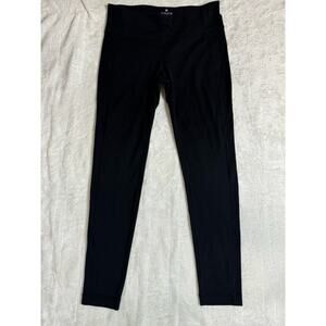 Athleta Women's Black Leggings Activewear Size Medium M - USED